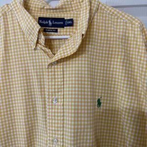 Ralph Lauren 2x classic Fit Button down short sleeve